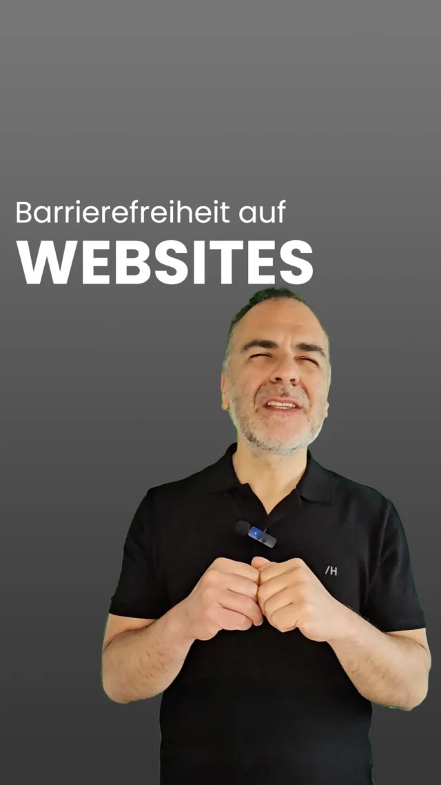 ⚠️ACHTUNG: Ab dem 28.06.2025 tritt das Barrierefreiheitsstärkungsgesetz in Kraft ⚠️⁠
⁠
Dieses neue Gesetz besagt, dass die meisten digitalen Angebote wie Apps, Websites und Onlineshops zukünftig barrierefrei gestaltet sein müssen, damit auch Menschen mit Einschränkungen sie nutzen können.⁠
⁠
Als Blinder habe ich bereits viel Erfahrung im Umgang mit Barrierefreiheit im Web gemacht und kann dir daher beratend zu Seite stehen.⁠
⁠
⁠
➡️ Du möchtest auf meine Expertise zurückgreifen? Dann zögere nicht, mich jetzt zu kontaktieren: https://fuelyour.energy/kontakt/ ⁠
⁠
#fuelyourenergy #hakancalim #fye  #barrierefreiheit #bfsg #barrierefrei #website #webseite #digital #beratung #beratungsangebot