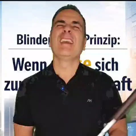 Ich dachte, Hilfe macht mich schwach.

Früher war mein Blindenstock für mich ein Zeichen von Schwäche. Heute steht er für Orientierung – und dafür, meinen eigenen Weg mit Unterstützung zu gehen.
Stark sein bedeutet für mich nicht mehr, alles allein schaffen zu müssen.
Wer gibt dir Orientierung, wenn es schwierig wird? Schreib diesem Menschen heute:
„Danke für deine Unterstützung. Du gibst mir Orientierung und machst mich stark!“

Hashtags
#BlindenstockPrinzip #Transformation #Orientierung #Krisenbewältigung #Hilfeannehmen #Dankbarkeit